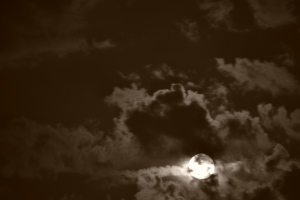 Moon in Sepia